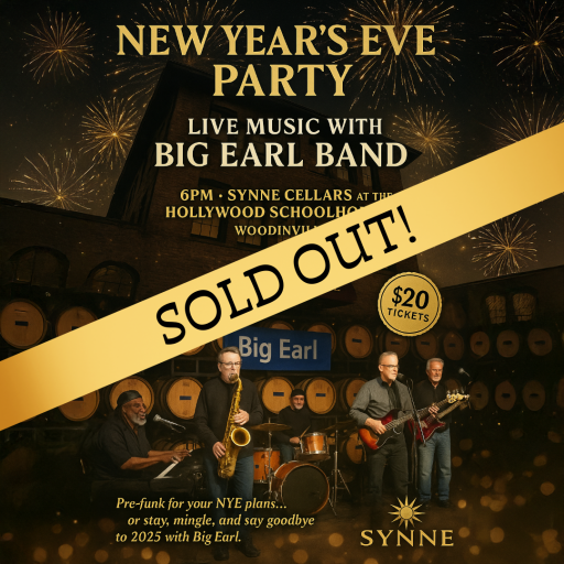 New Years Eve Party at Synne Cellars is Sold Out